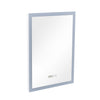 Illuminated LED Bathroom Mirror with Demister Pad|Anti-fog|Clock|Wall-Mounted UK