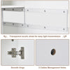 LED Sideboard Buffet Cupboard with Storage Drawer TV Stand Unit Display Cabinet