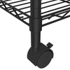 Storage Shelf with 4 Shelves Kitchen Shelf Standing Shelf Household Shelf Q3E8