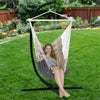 Heavy Duty Garden Hanging Chair Hammocks Swing Egg Chair Pole Frame Stand Only
