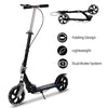 100/200mm WheelsFolding Kick Push Scooter Teens Adult Ride on Adjustable Height