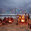 Indoor Outdoor Hanging Lighting Decoration String Light / Festoon Pole