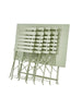 Ibiza 4 Seater Dining Set Green Outdoor Garden Furniture FAST DELIVERY