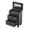 Vanity Makeup Trolley Beauty Case Hairdressing Cosmetic Nail Storage Box Drawers