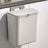 Kitchen Rubbish Bin Waste Recycling Baskets Handy Dustbin Lidded Bathroom Slim