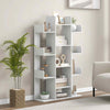 Display Cube Shelf Tall Bookcase Storage Organizer w/13 Open Shelves White