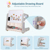 Kids Study Desk Chair Set Convertible Table Set Drawing Reading Kids Best Gift