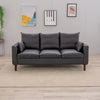 Modern L-Shaped Corner Sofa 2 3 Seater Armchair Couch With Footstool