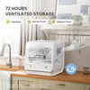 COMFEE Mini Countertop Dishwasher Compact Table Top w/ Built-in 6L Water Tank