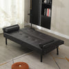 3 Seater Click Clack Sofa Bed Recliner Settee Couch Sofabed with Bloster Pillows