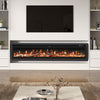 80" Electric Fireplace 3-IN-1 Insert / Wall / Freestanding 9 Colors LED Flame UK