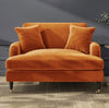 Loveseat Sofa Velvet Couch 2 Seater with Cushions