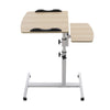 Over Bed Desk Hospital Medical Table On Wheels PC Laptop Mobility Aid Table