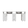 Manicure Nail Art Table Salon Beauty Station Technician Workstation Storage Desk