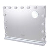 Large Hollywood Vanity Makeup Mirror With Lights Wall Mount Tabletop 10X Magnif