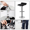 Bar Stool Set of 2 Counter Height Bar Chairs Swivel Adjustable Modern Armless