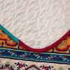 Boho Patchwork Bedspread Quilte Set Throw Rugs Bedding Double Size Pillowcases