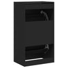 Gecheer Shoe Cabinet Shoe Storage Cupboard Shoe Rack Stand Cupboard Hallway D4I9