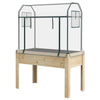 Wooden Greenhouse Planter Box With Cover Raised Garden Bed Vegetables NEW UK