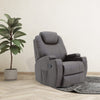 Heating 8-Point Massage Recliner Swivel Chair Sofa w/ Remote Control XMAS Gift