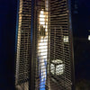 Ross James Luxury Glass Flame Patio Garden Heater Stainless Steel 13 kW Outdoor