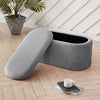 Storage Ottoman Footstool Toy Box Chair Seat Footrest Stool Ottoman Pouffe Bench