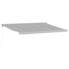 Bulliing Retractable Awning Anthracite and White 4x3 m R4R9