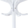 Wooden Coat Rack Hat Hanger Free Standing Hallstand Umbrella Stand with 12 Hooks