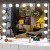 Large Hollywood Makeup Mirror Vanity Light Mirror 18 LED Bulbs 3 Modes Dimmable