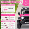 Kids Battery Powered Car Toy 12V Electric Ride on Car Truck-Pink