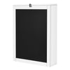 Wall Mounted Computer Table Fold Out Convertible Desk w/Chalkboard Floating Desk