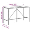 Bulliing Dining Set Bistro Furniture,for Balcony Terrace Poolside,9 Piece P6R6