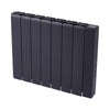 Electric Radiator Panel Heater 2KW Wall Mounted Aluminum Ceramic Space Heating