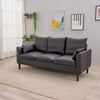 Panana Linen Fabric 2 & 3 Seater Sofa Couch with Wood Legs 3 Colours
