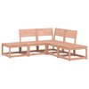 Lechnical Garden Sofa Set, 5-Piece Solid Wood Set, Conversation Set for J7E9
