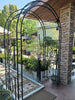 XL Outdoor Metal Garden Arbor Arch Trellis Ornament Climbing Plants Wedding Gate