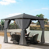 Event Garden Gazebo Pergola Roof Canopy Sunshade Sun Patio Awning Shelter