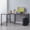 Computer Desk Office Study Workstation Metal Legs Home Corner Table Stand MDF
