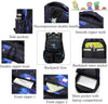Boys Rolling Backpack Durable Wheeled Bag for Primary Students