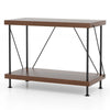 Costway 2-Tier Multipurpose Display Rack Industrial Storage Shelving Unit