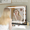 Hollywood Mirror Vanity Make Up Mirror w/ LED Lights Dressing Table Mirror USB