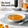Baby food Maker with Dual Zone Steamer, Blender, Self-Clean With LED Touch Panel