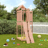 Homgoday Playhouse with Climbing Wall Solid Wood U1K4