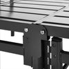 Fold Up Bed Sturdy Steel Frame Bed Frame Portable Folding Fold Away Guest Bed