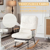 Rocking Chair Modern Armchair with Backrest & Footrest for Living Room, Bedroom