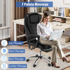 Massage Office Chair Gaming Computer Desk Swivel Recliner Chair Leather Footrest