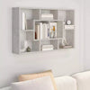 Wall Shelf Home Living Room Hanging Rack Floating Shelf Engineered Wood