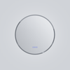 600x600mm RGB LED Bathroom Mirror Backlit Dimmable Light Demister Make-up Vanity
