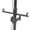 Wall-mounted Home Gym with 2 Pulleys Cable Pull-up Station Bar Training vidaXL