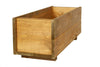 Rectangular Wooden Planters Garden Outdoor Flower Plant Pot Boxes Wood Large